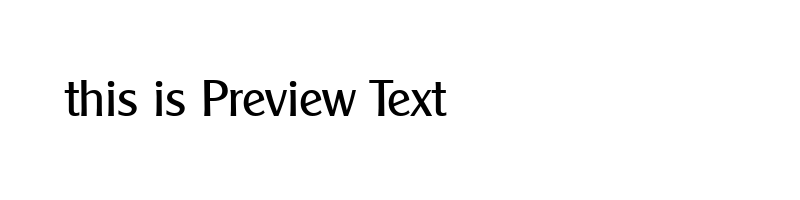 font preview of cleg