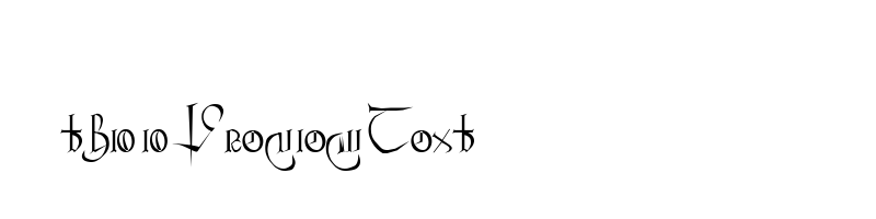 font preview of CLEMENT