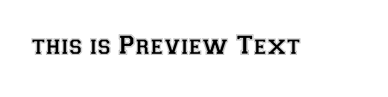 font preview of collegi1