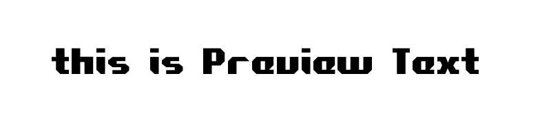 font preview of COMMON6