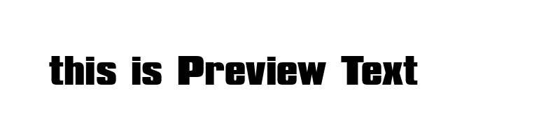 font preview of COMPCTAK