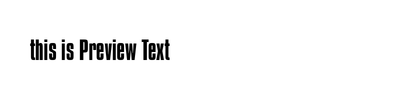 font preview of COMPCTAN