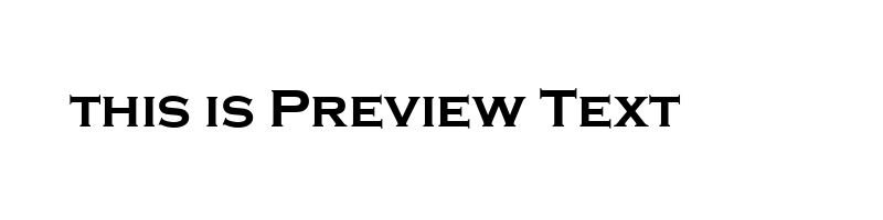 font preview of COPRGTB_1