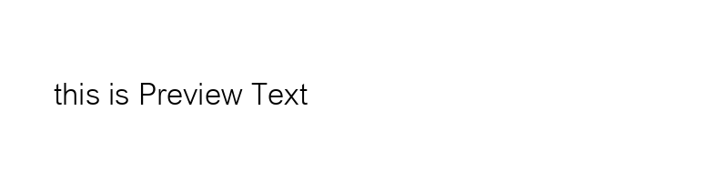 font preview of cordia_1