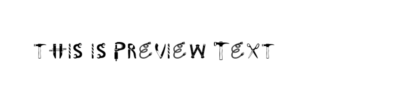 font preview of crafsc