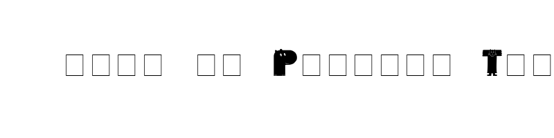 font preview of creaturb