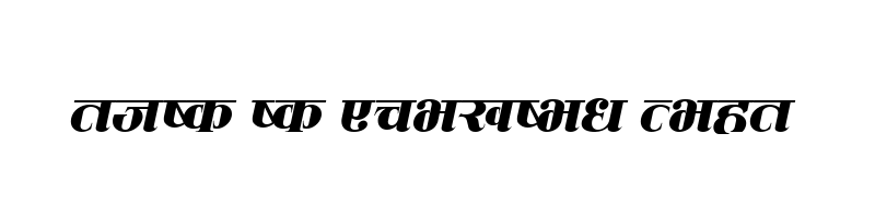 font preview of CVMAI_0