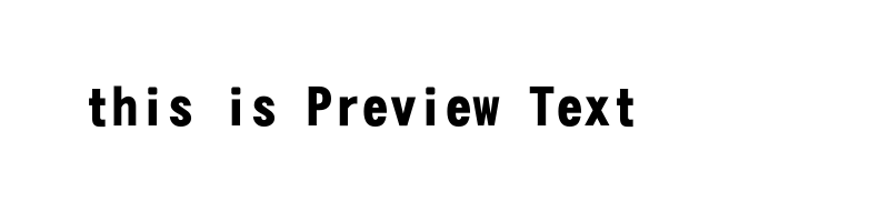 font preview of DFHeiA1_1
