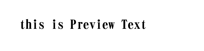 font preview of DFMinC1_1