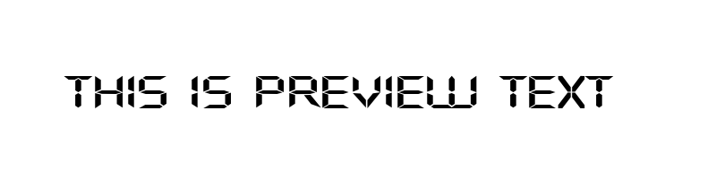 font preview of digifaw