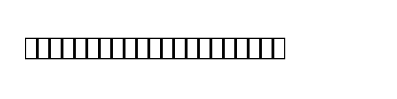 font preview of dings
