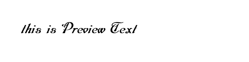 font preview of DOBKIN