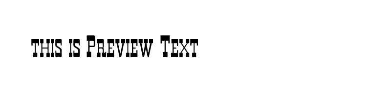 font preview of DURANGO