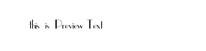 font preview of EASTSIDE