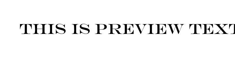 font preview of ENGR_1