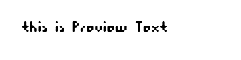 font preview of Equilibrium