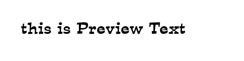 font preview of expon
