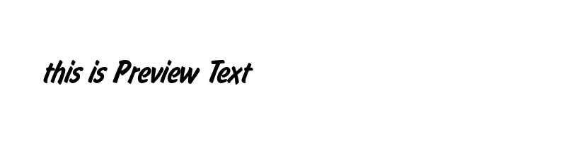 font preview of f021002d