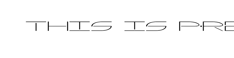 font preview of Factor_0