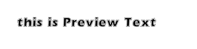 font preview of fh0525
