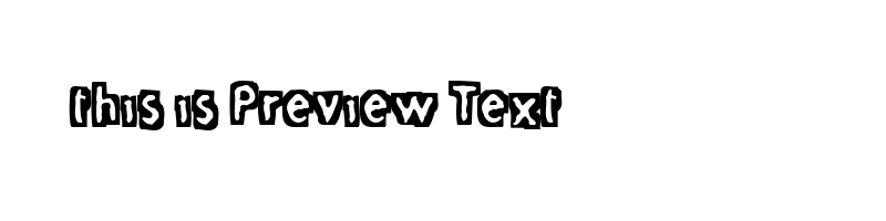 font preview of FIVEFD