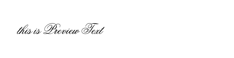 font preview of flemscrn