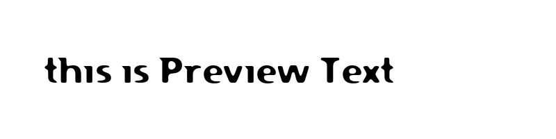 font preview of FLEXURE