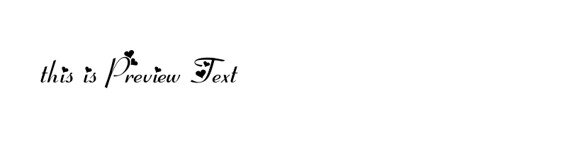 font preview of flx_girl
