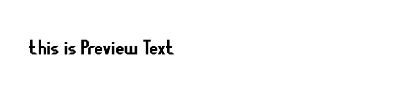 font preview of FRAGILEB