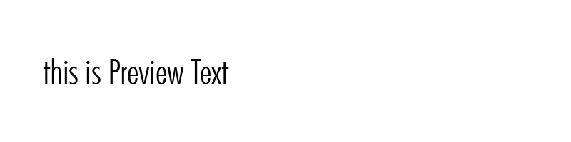 font preview of futuralc
