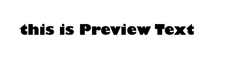 font preview of GILSANUB_1