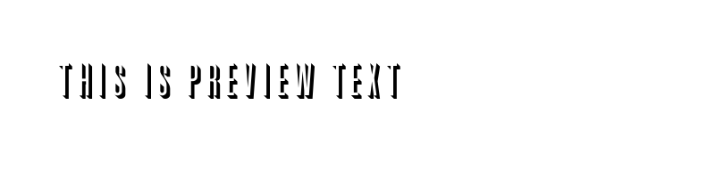 font preview of GRAFSHAD