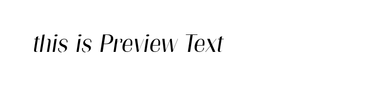 font preview of grenli