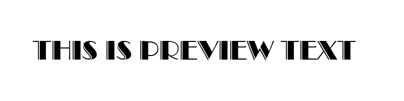 font preview of hansb