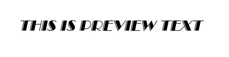 font preview of hansbi