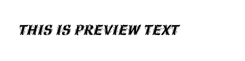 font preview of hazeln