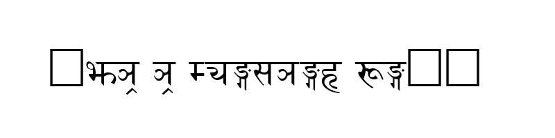 font preview of HIMALI_0