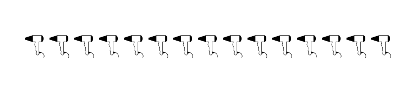 font preview of HYGIENE