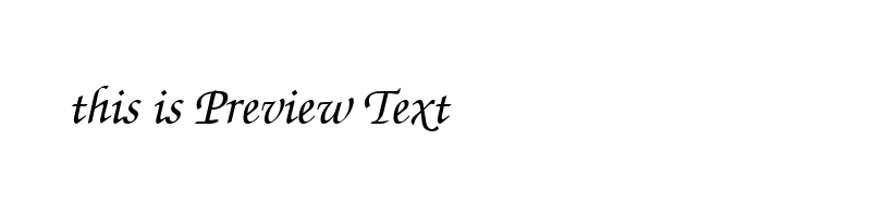 font preview of INVITATI
