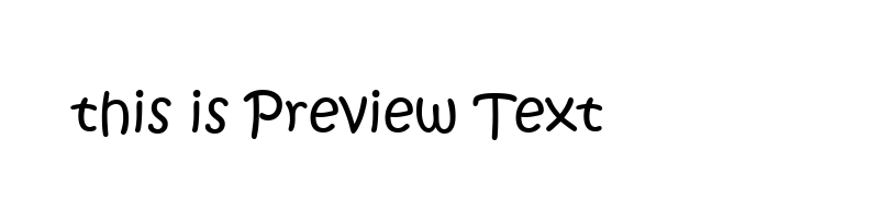 font preview of ITCKRIST_1