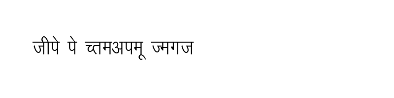 font preview of K016