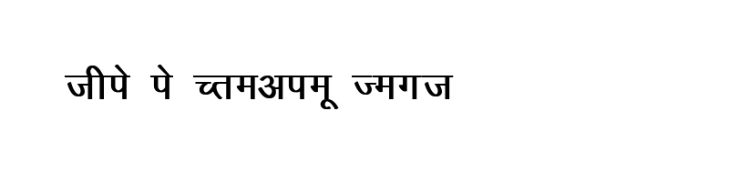 font preview of K11