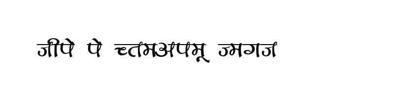 font preview of k170