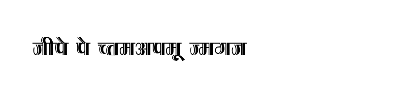 font preview of K206
