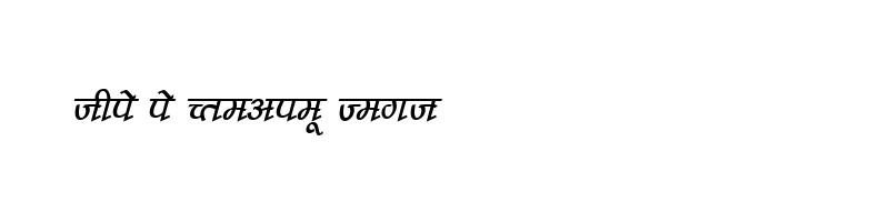 font preview of K212