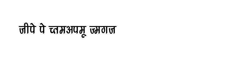 font preview of k244