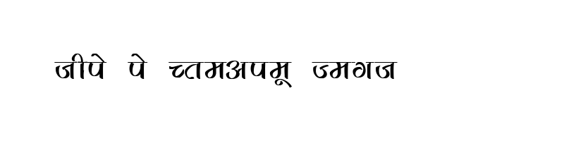 font preview of K280