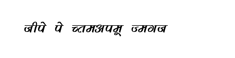 font preview of K283