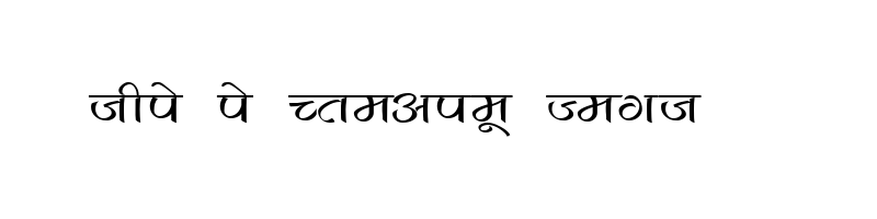 font preview of K285