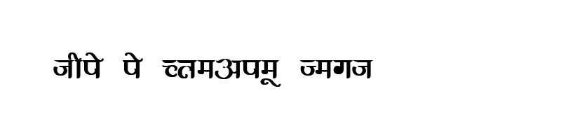 font preview of K301